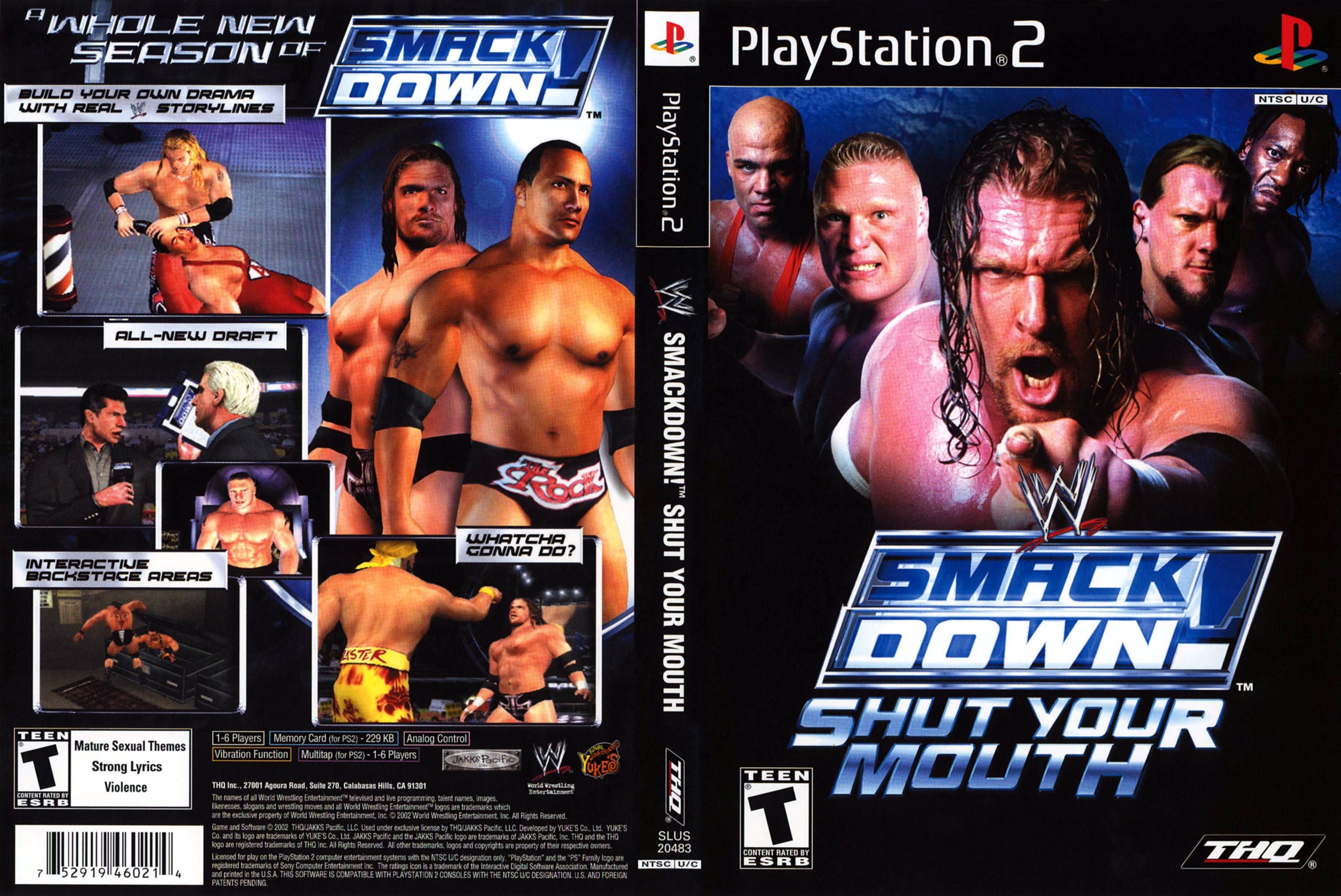 WWE SmackDown Shut Your Mouth PS2