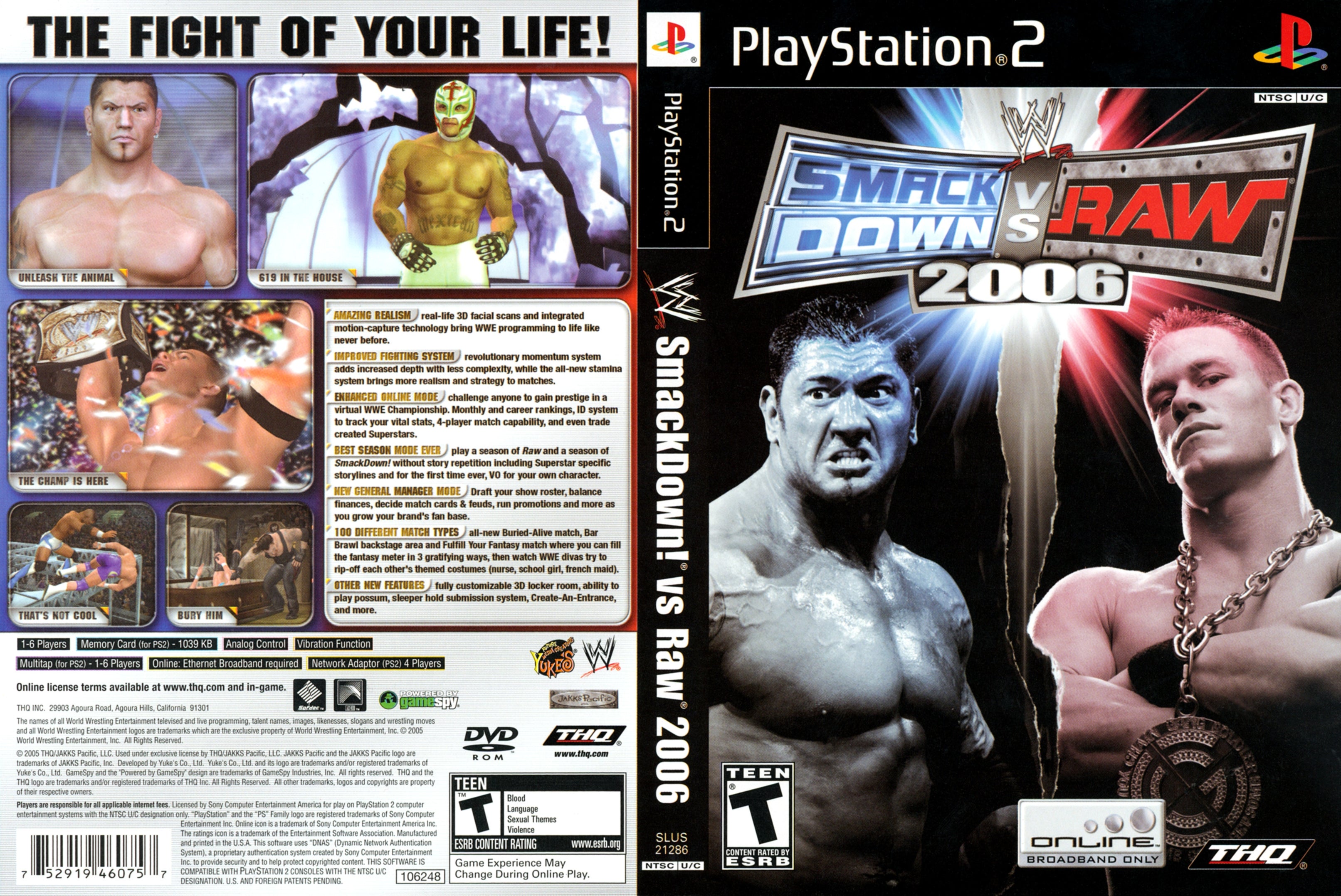 WWE SmackDown vs Raw 2006 PS2