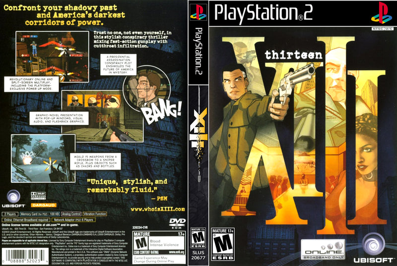 PS2＋ソフト13本 XIII (Sony PlayStation 2, 2003) - European Version for sale online