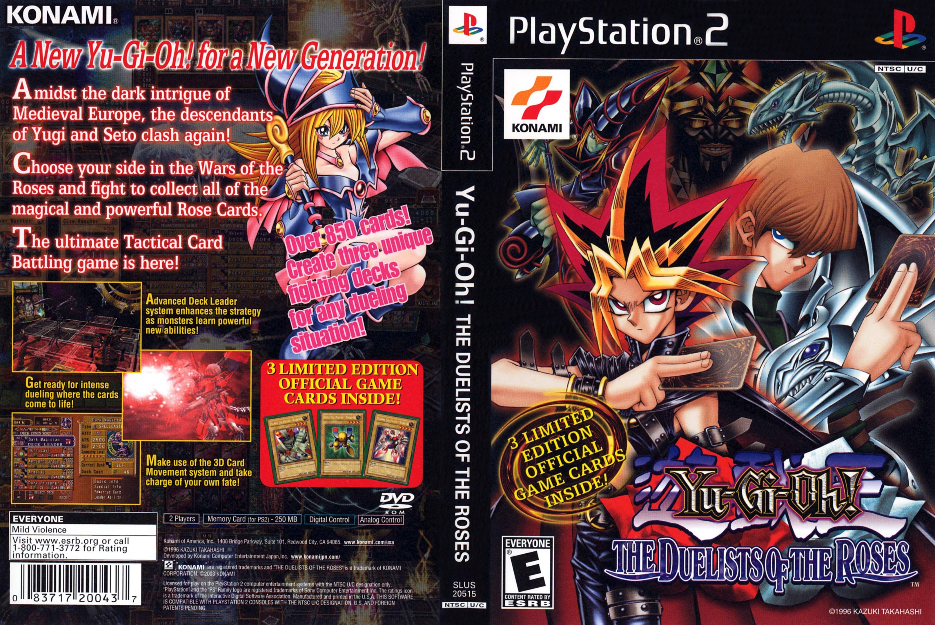 yugioh duelist of the roses decks Yu-Gi-Oh The Duelists Of The Roses PS2
